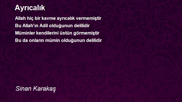 Sinan Karakaş