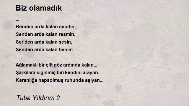 Tuba Yıldırım 2