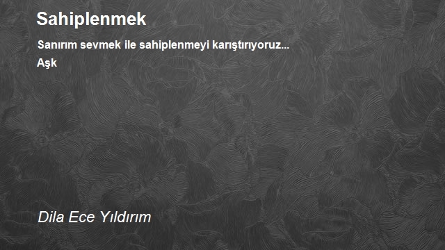 Dila Ece Yıldırım