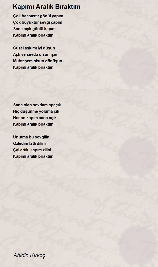 Abidin Kırkoç