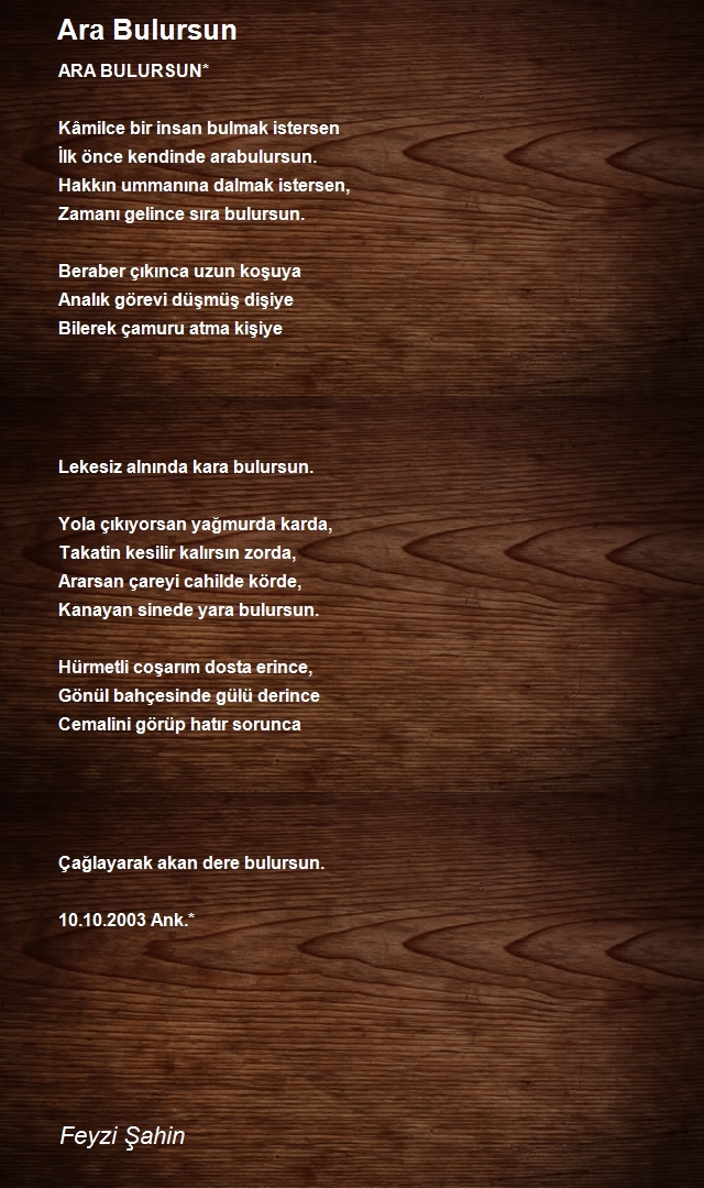 Feyzi Şahin