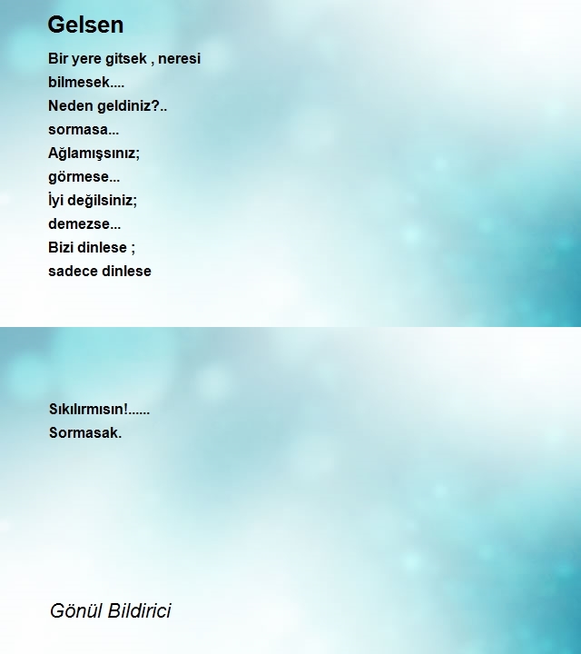 Gönül Bildirici