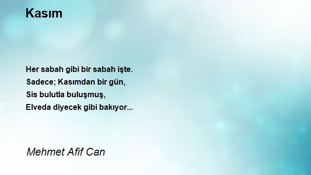 Mehmet Afif Can