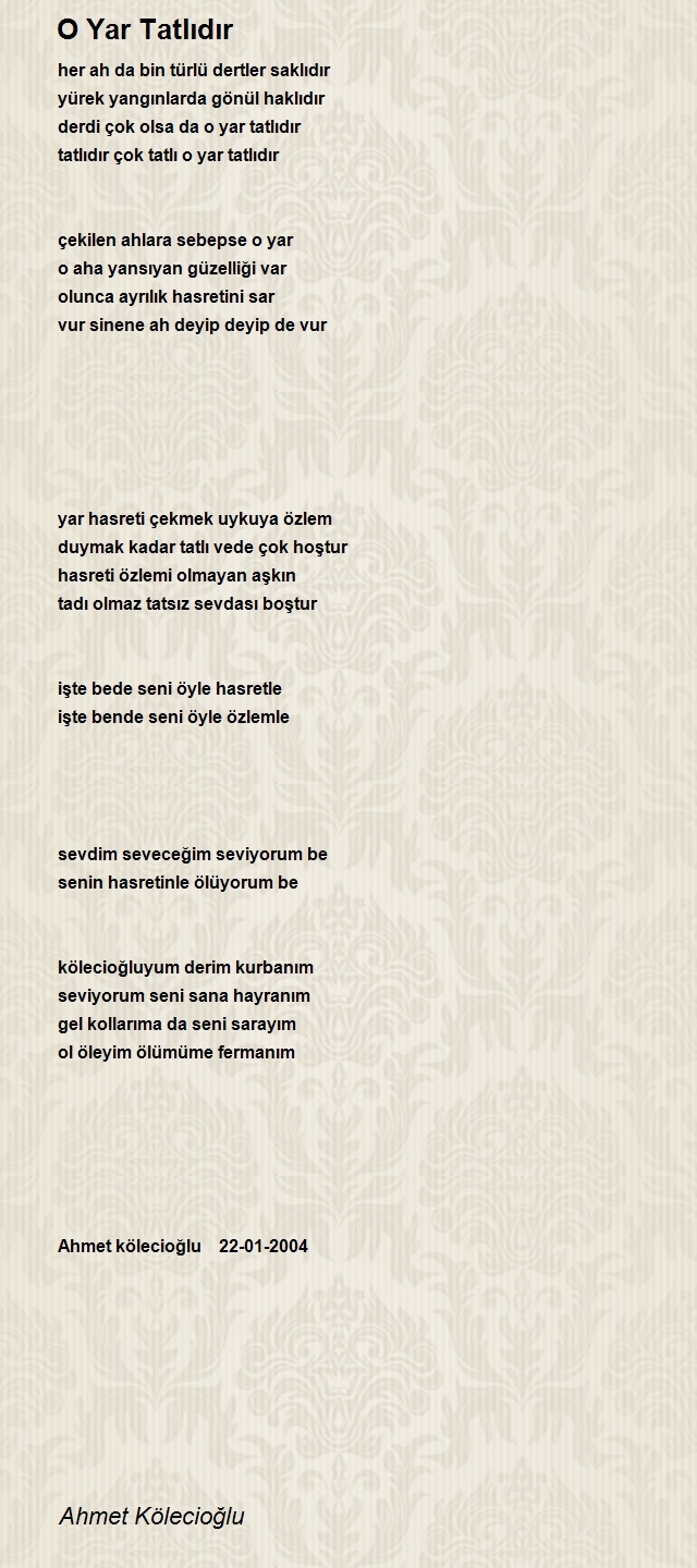 Ahmet Kölecioğlu