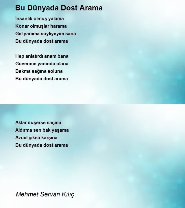 Mehmet Servan Kılıç