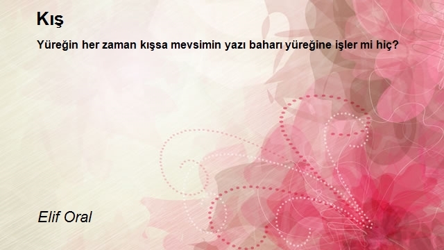 Elif Oral