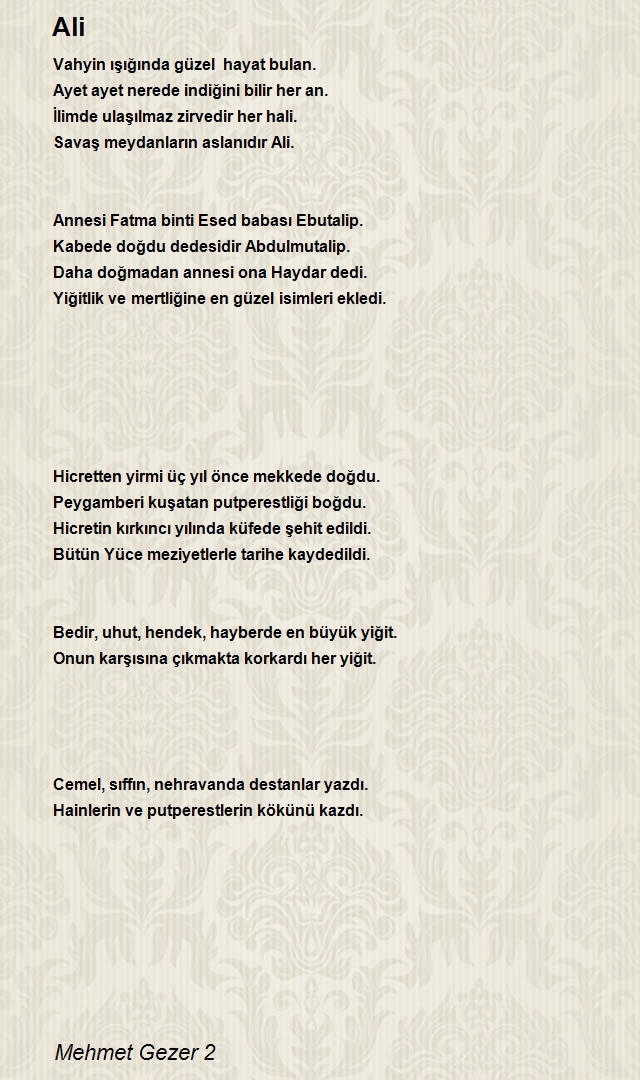 Mehmet Gezer 2