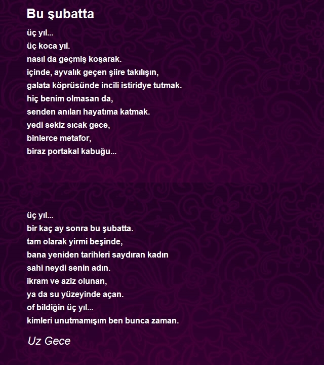 Uz Gece