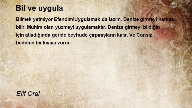 Elif Oral