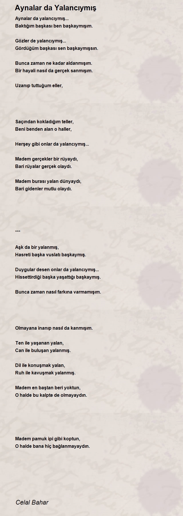 Celal Bahar