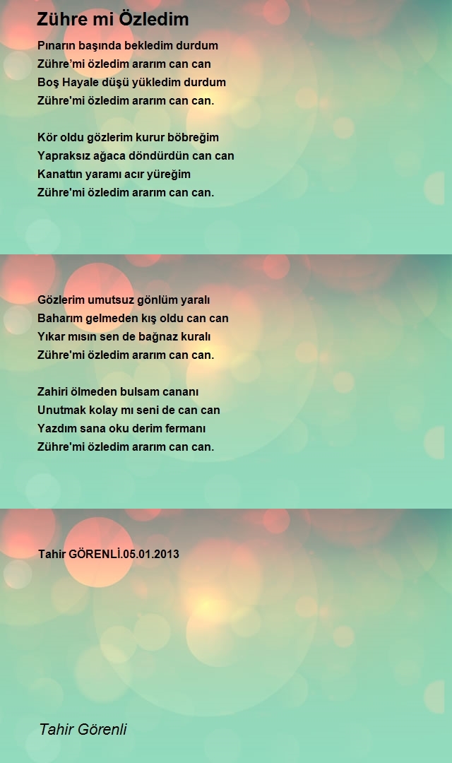 Tahir Görenli