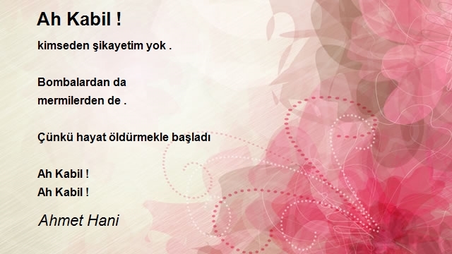 Ahmet Hani