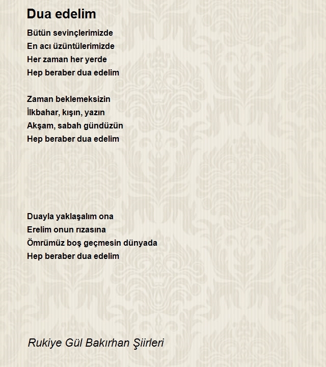 Rukiye Gül Bakırhan Şiirleri