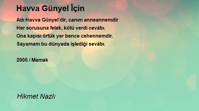 Hikmet Nazlı