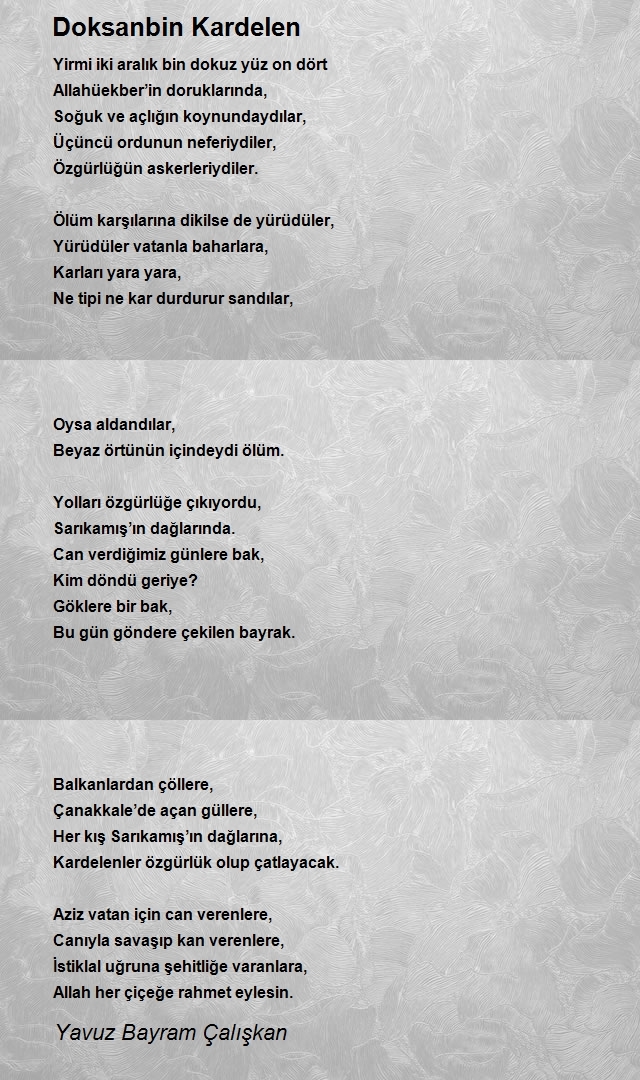Yavuz Bayram Çalışkan