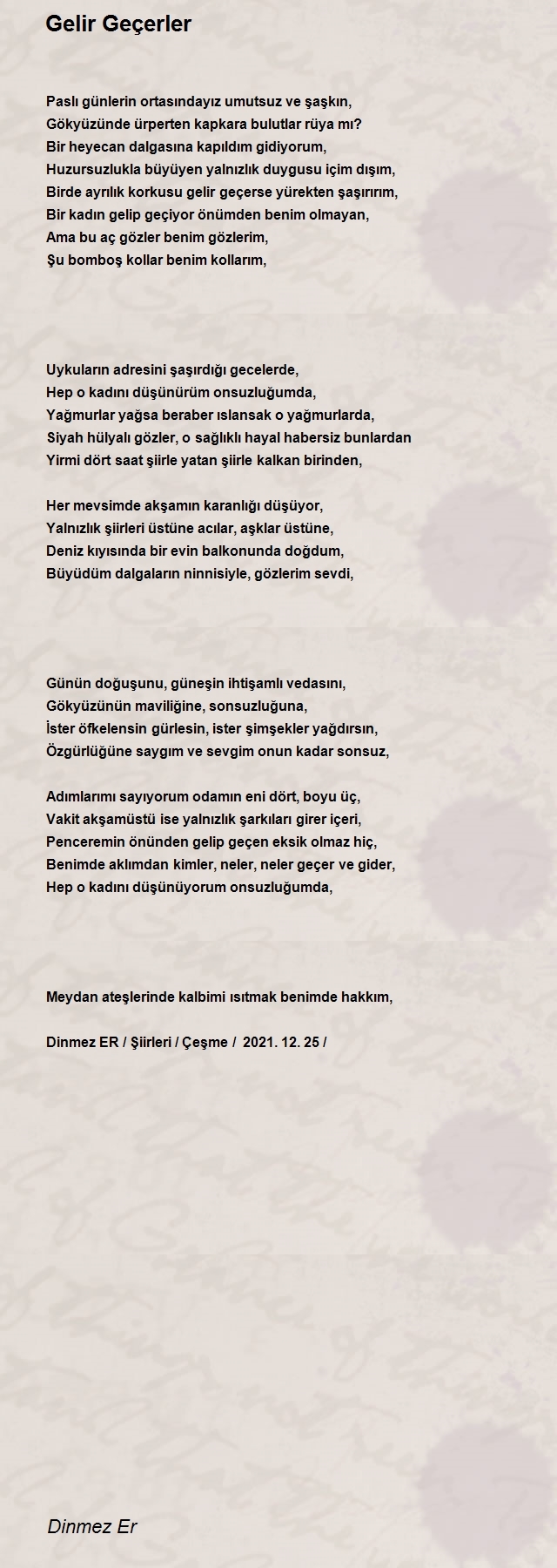 Dinmez Er