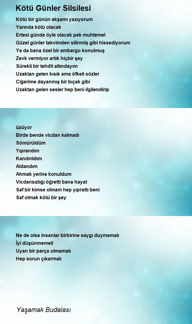 Yaşamak Budalasi 2