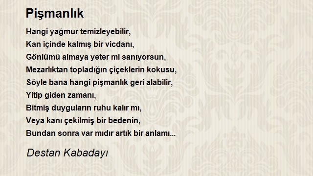 Destan Kabadayı