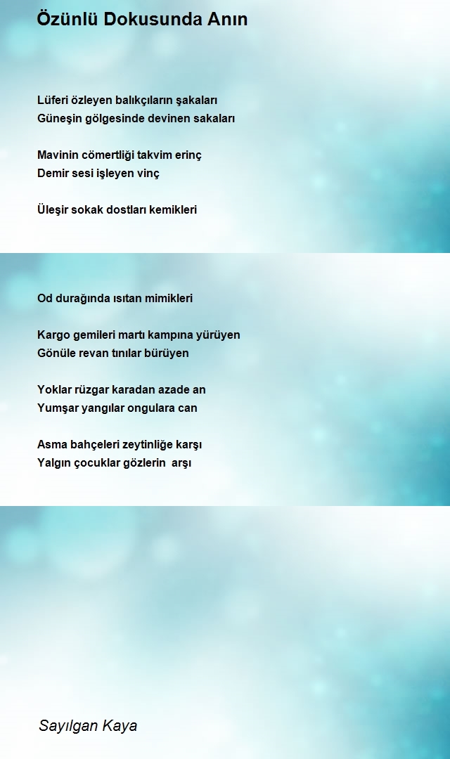 Sayılgan Kaya
