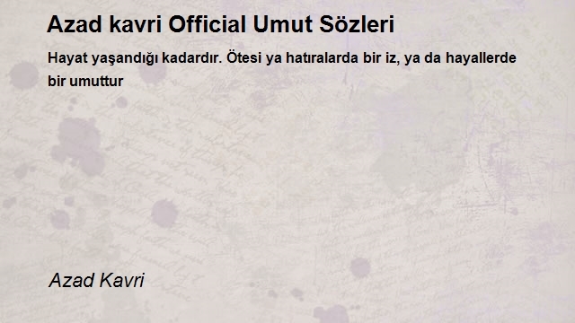 Azad Kavri