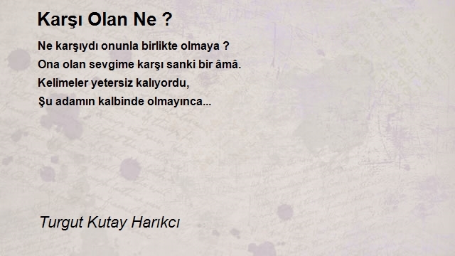 Turgut Kutay Harıkcı
