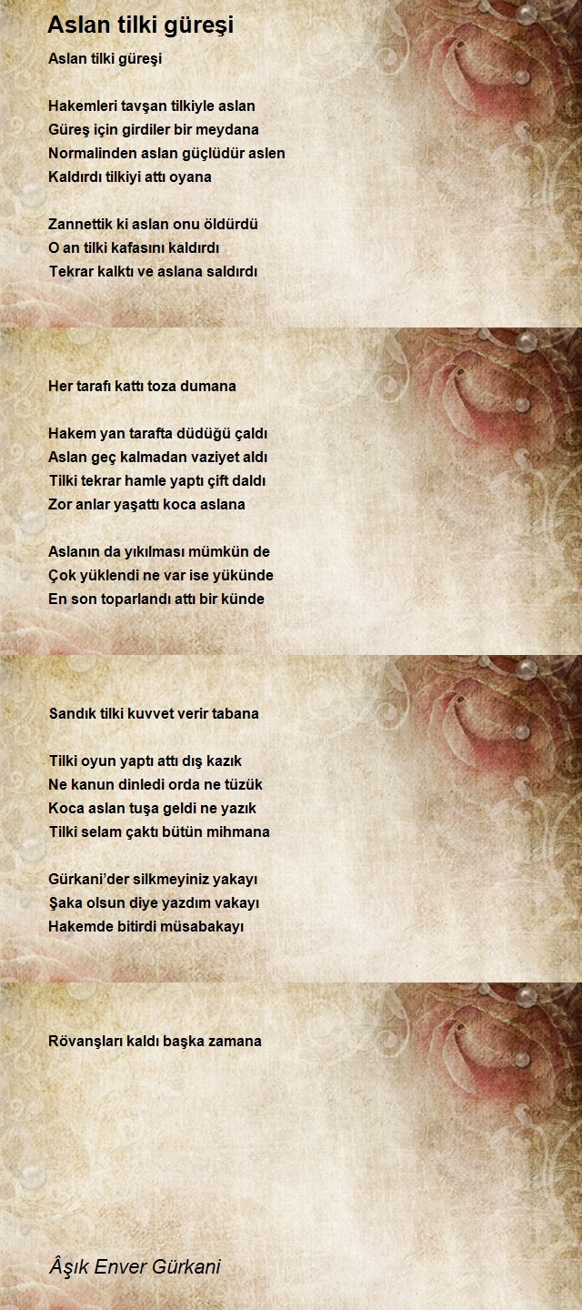 Âşık Enver Gürkani