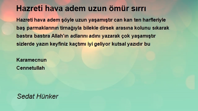 Sedat Hünker