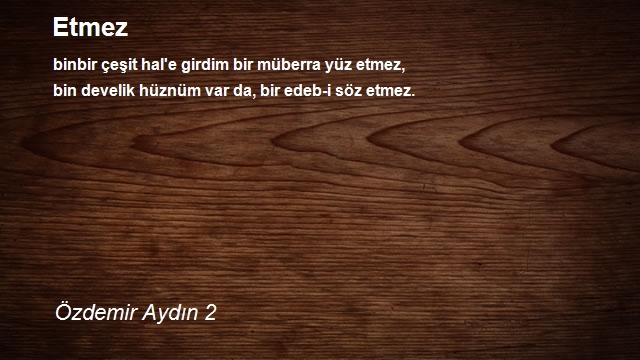 Özdemir Aydın 2