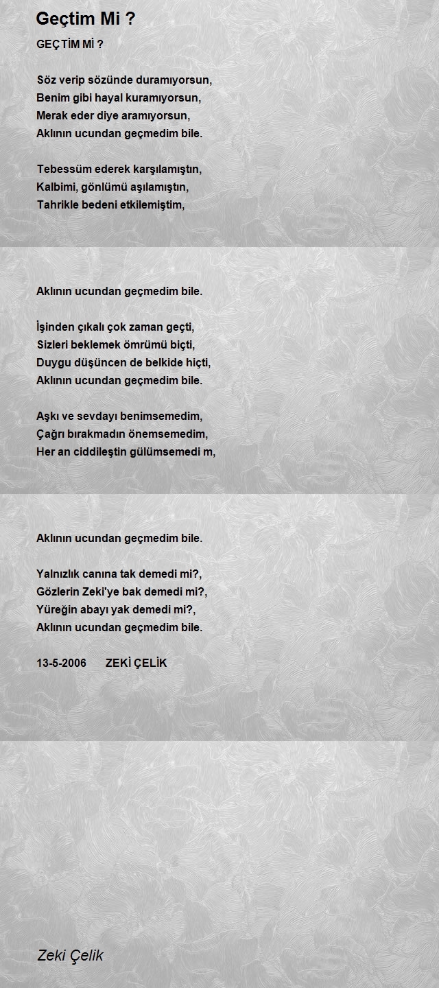 Zeki Çelik
