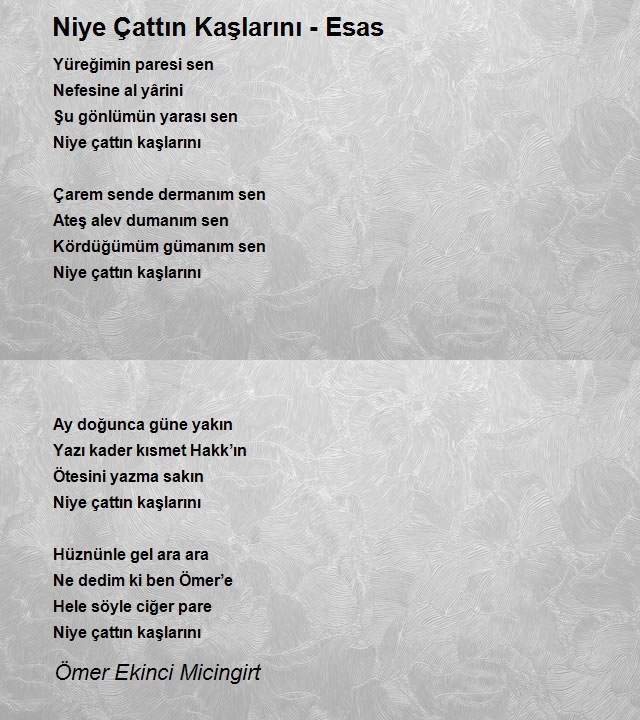 Ömer Ekinci Micingirt