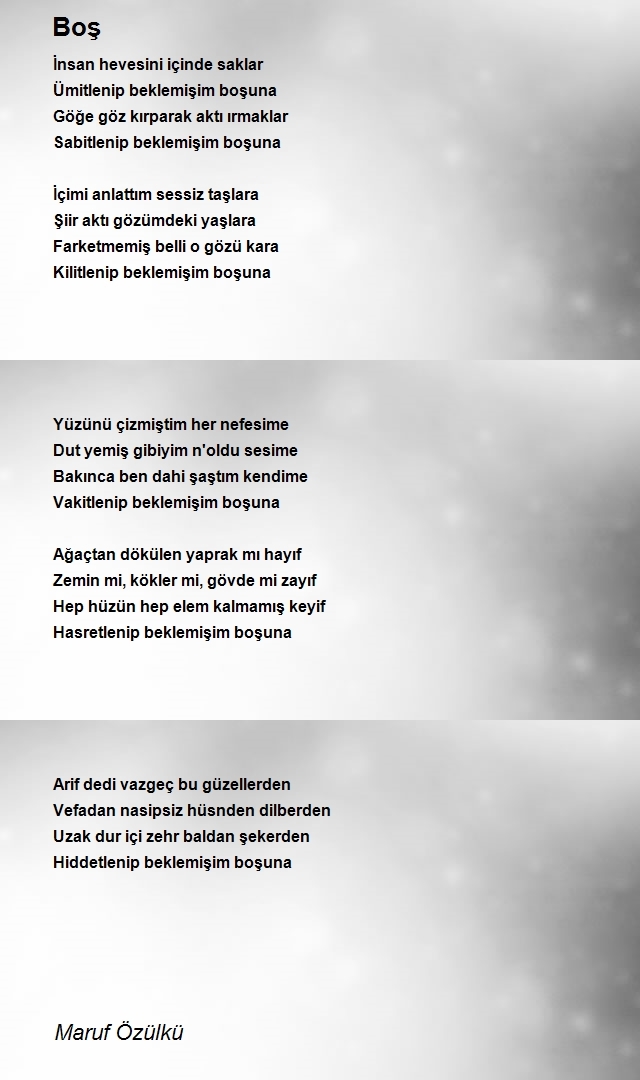 Maruf Özülkü