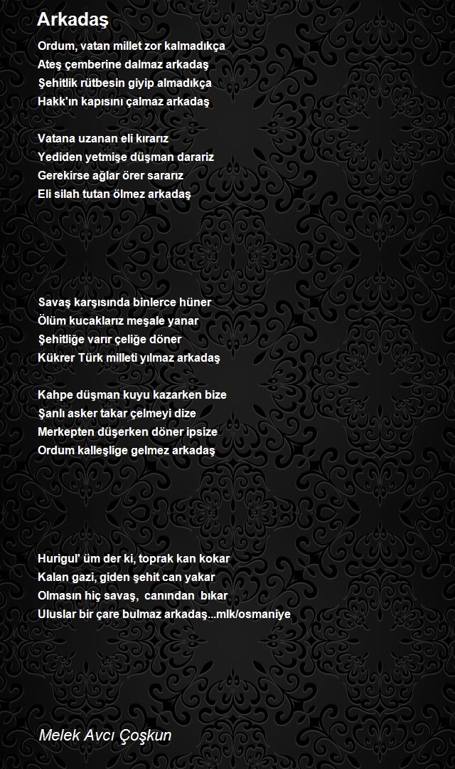 Melek Avcı Çoşkun