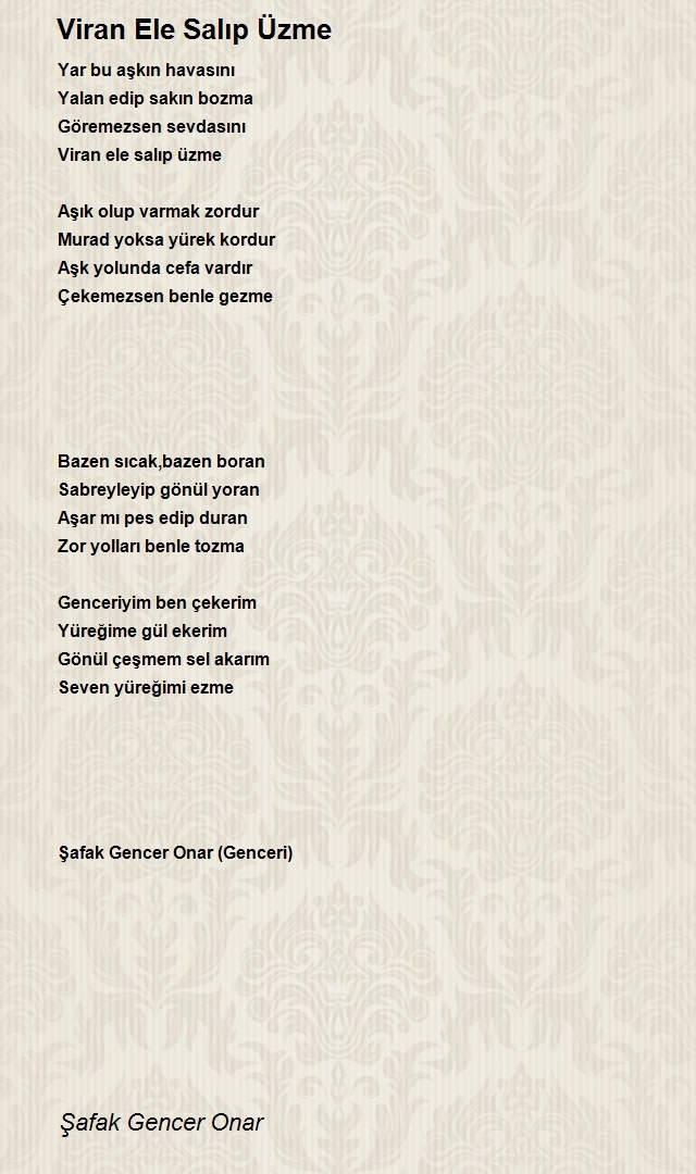Şafak Gencer Onar