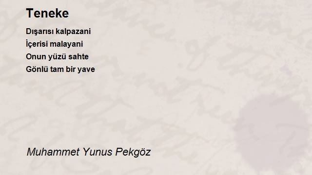 Muhammet Yunus Pekgöz