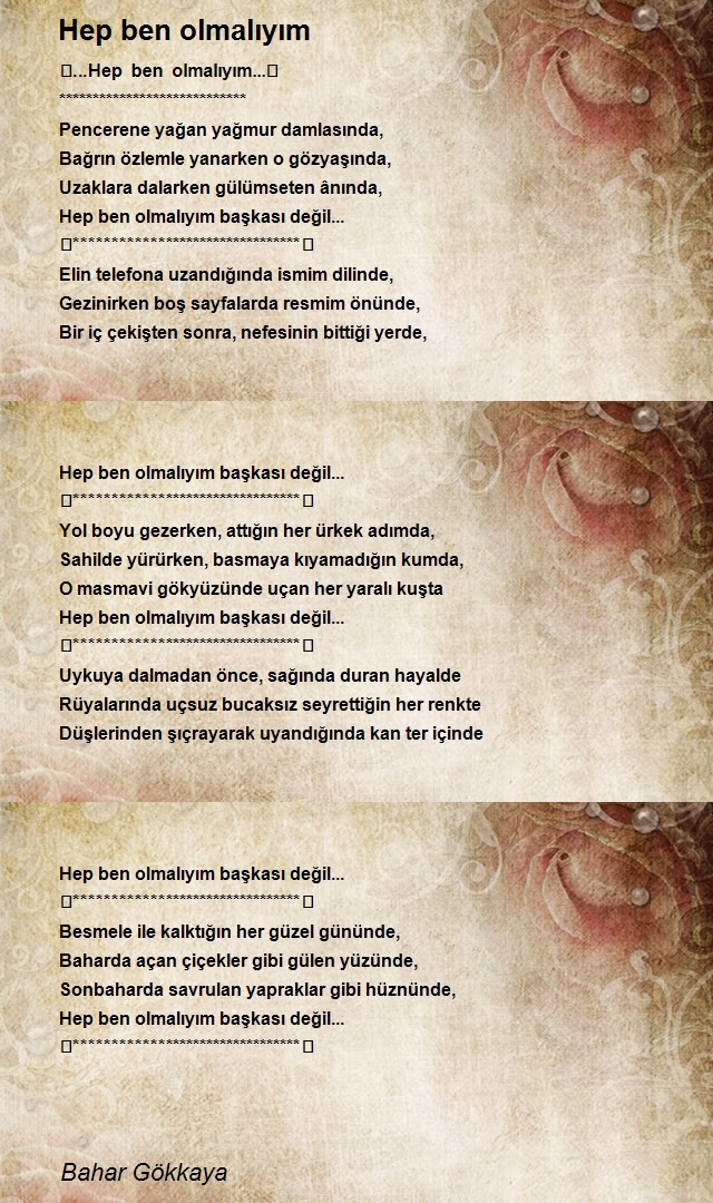 Bahar Gökkaya