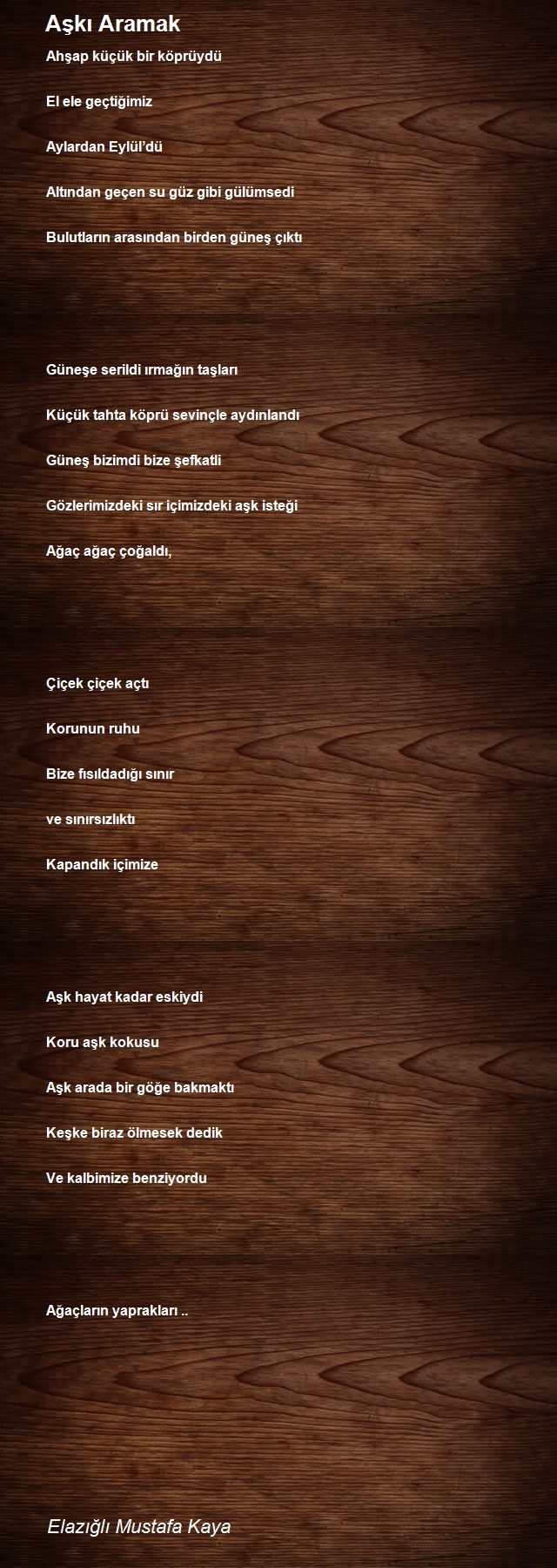 Elazığlı Mustafa Kaya