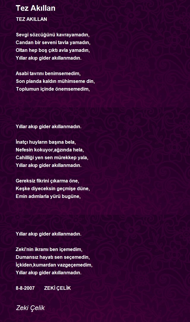 Zeki Çelik