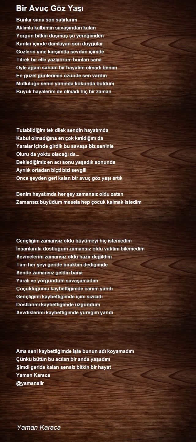 Yaman Karaca
