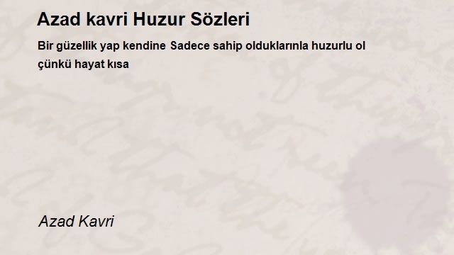 Azad Kavri