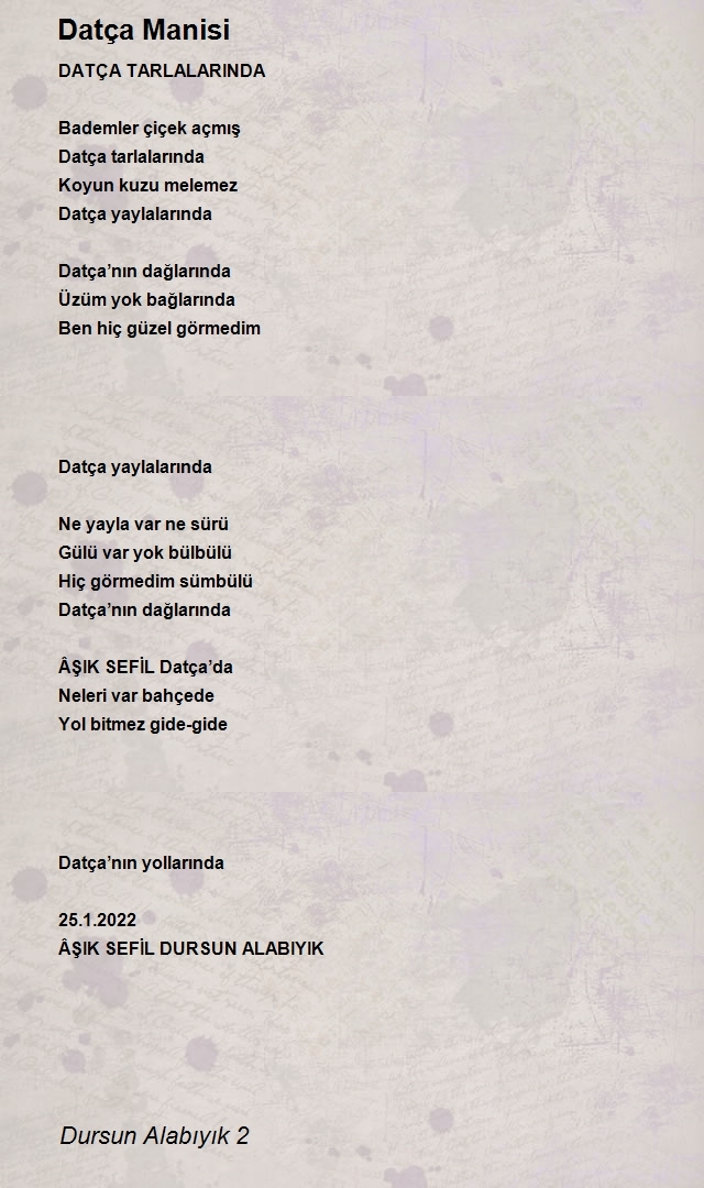 Dursun Alabıyık 2