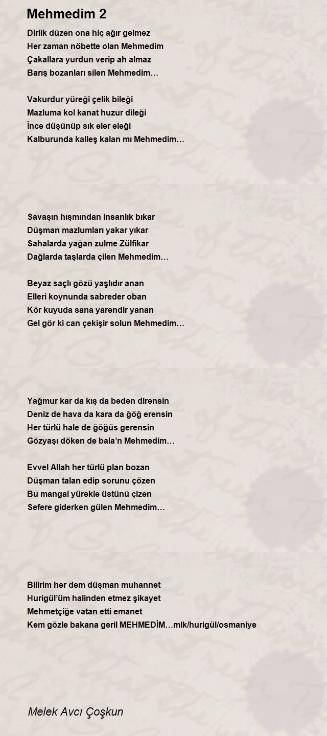 Melek Avcı Çoşkun