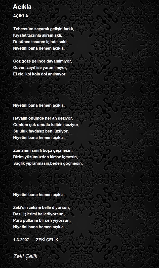 Zeki Çelik