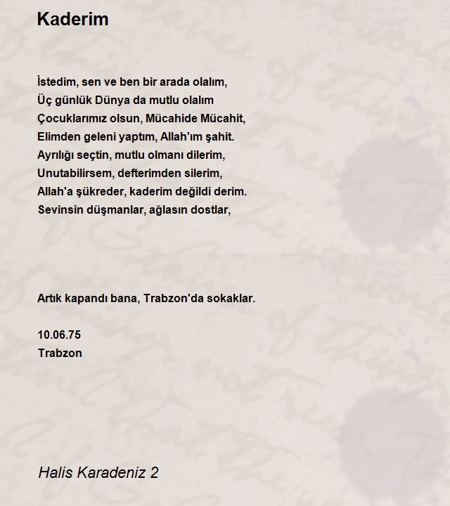 Halis Karadeniz 2