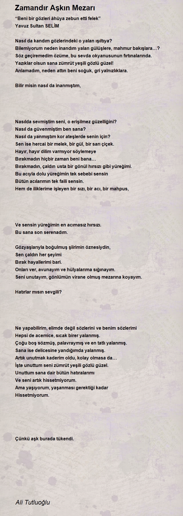 Ali Tutluoğlu