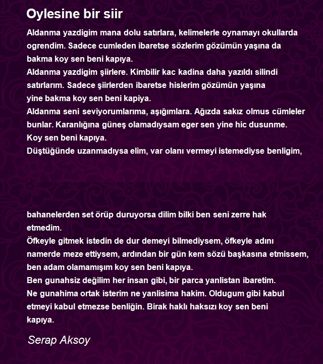 Serap Aksoy