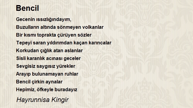 Hayrunnisa Kingir