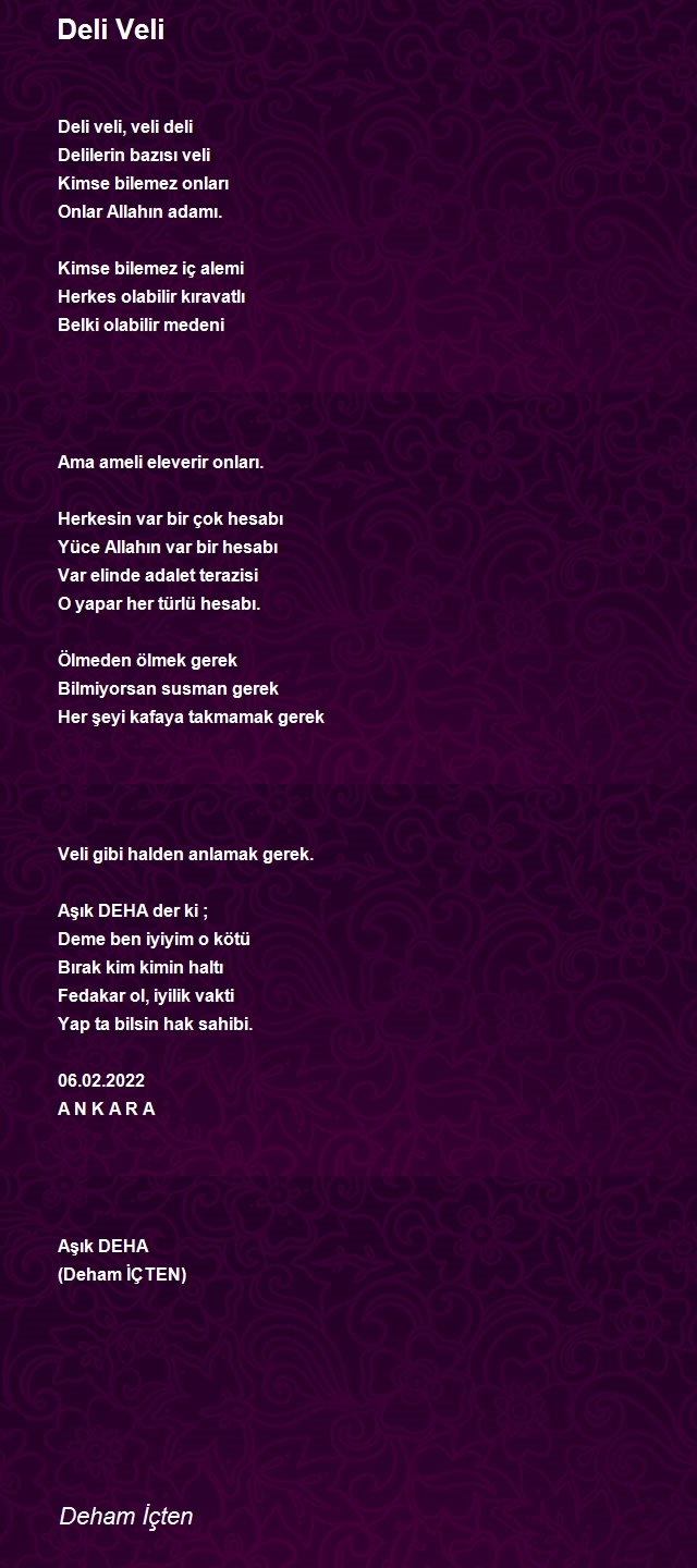 Deham İçten