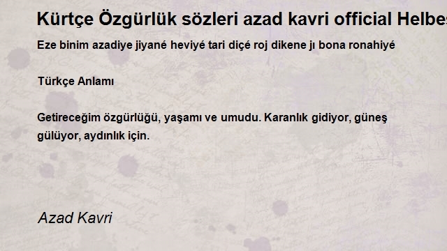 Azad Kavri