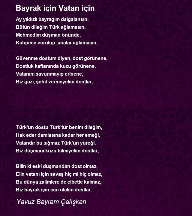Yavuz Bayram Çalışkan