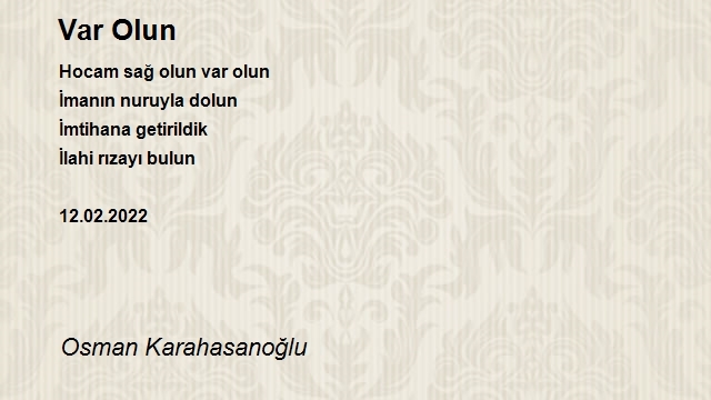 Osman Karahasanoğlu